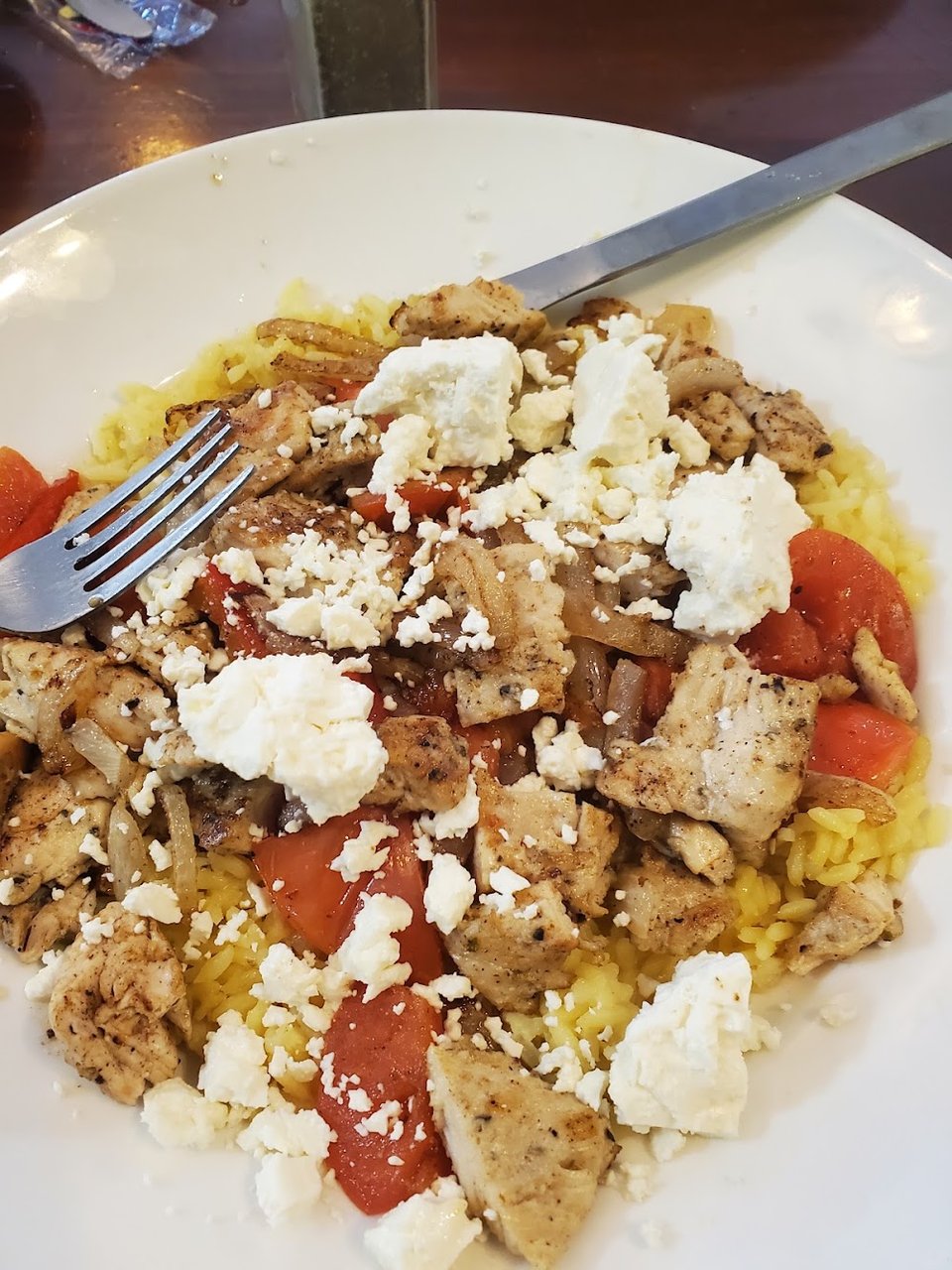 Athenian Chicken with the Rice