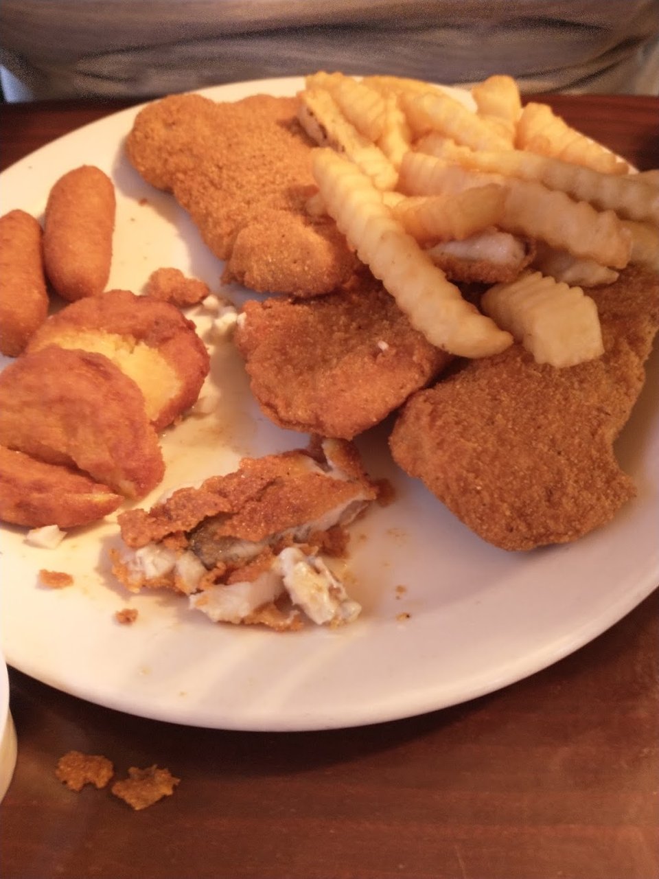 Catfish Nuggets Dinner