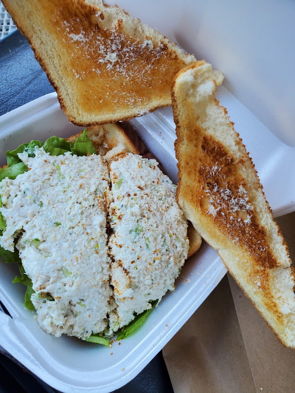 Homemade Chicken Salad Sandwich